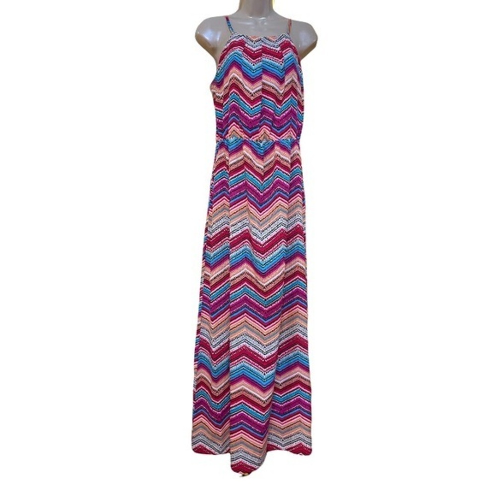 Multicolored Chevron Maxi size L